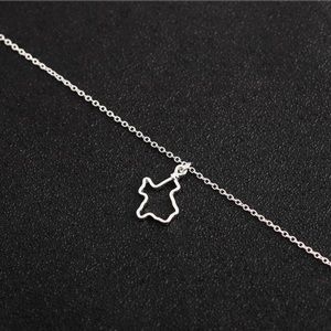 ⭕️Hollow Texas Pendant Silver